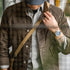 Vintage Stand Collar Oil Waxed Canvas Jacket – Waterproof Classic Hunting Coat